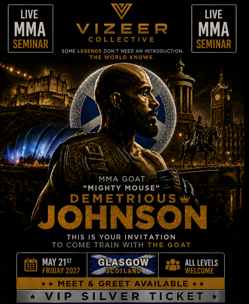 Demetrious  "MIGHTY MOUSE" Johnson SCOTLAND SEMINAR